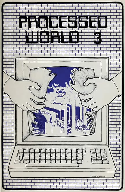 Illustration by Tryon, from Processed World No. 3