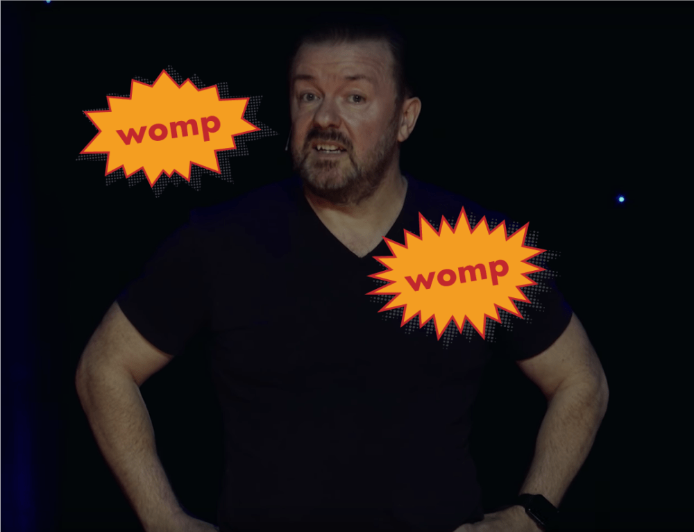 Art for What in God’s Name Happened to Ricky Gervais?.
