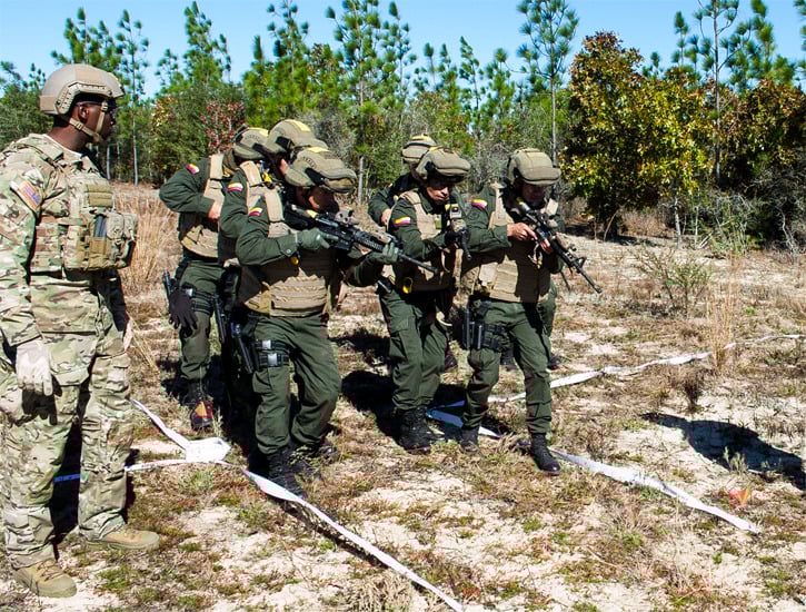 Art for Militarize, Destabilize, Deport, Repeat.