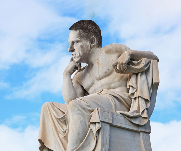 Art for The Talented Mr. Thiel.
